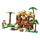 71424 Set de expansión: Casa del árbol de Donkey Kong (555 piezas)