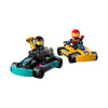 60400 Go-karts y pilotos de carreras (99 piezas)