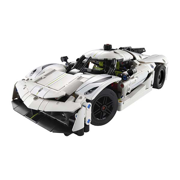42184 Hipercoche Koenigsegg Jesko Absolut Blanco (801 piezas)