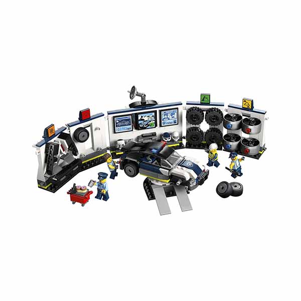 60457 Taller de Modificación de Coches de Policía (489 piezas)