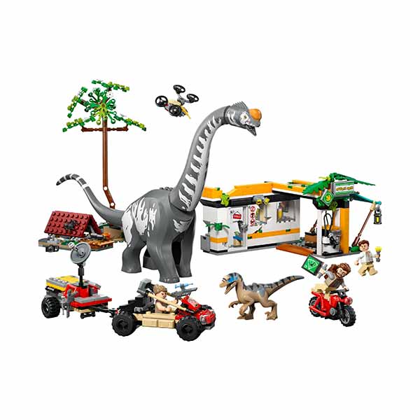 76973 Misión de Seguimiento: Raptor y Titanosaurus (582 piezas)