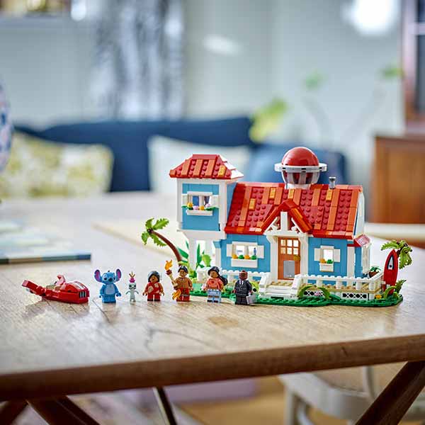 43268 Casa en la playa de Lilo y Stitch (834 piezas)