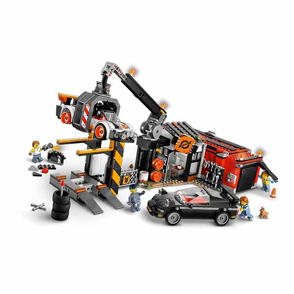 60472 Desguace con coches  (871 piezas)