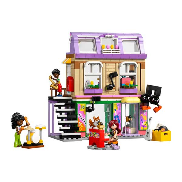 42653 Tienda de Música y Apartamento (483 piezas)