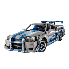 42210 Coche Nissan Skyline GT-R (R34) de 2 Fast 2 Furious