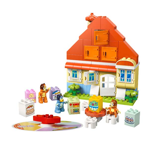 10459 Casa Familiar de Bluey con Juego de Memoria (83 piezas)