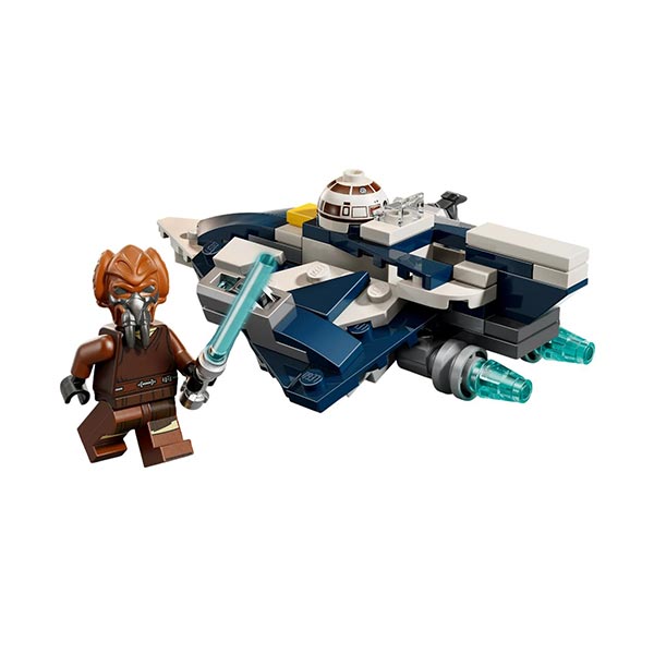 75400 Microfighter: Caza Estelar Jedi de Plo Koon (89 piezas)