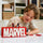 76313 Logotipo Marvel y minifiguras  (931 piezas)