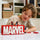 76313 Logotipo Marvel y minifiguras  (931 piezas)