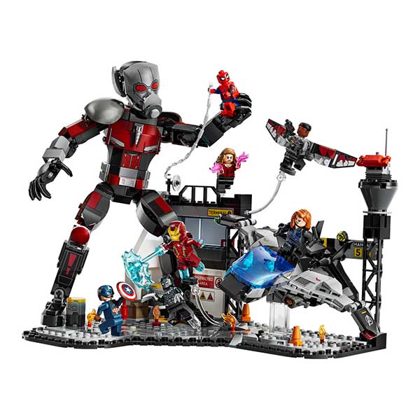 76314 Gran batalla de Capitán América: Civil war  (736 piezas)