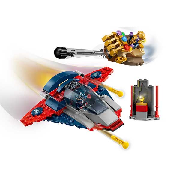 76319 Capitán América vs. Thanos (107 piezas)
