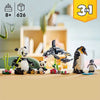 31165 Fauna salvaje: Familia de pandas  (626 piezas)