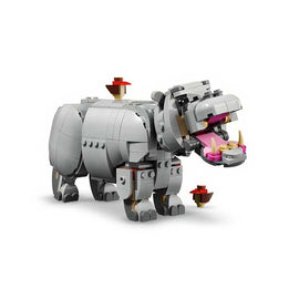 31171 Fauna Salvaje: Poderoso Rinoceronte con Pájaros (780 piezas)