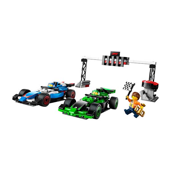 60474 Coches de carreras VCARB y Sauber F1® (313 piezas)