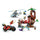 batalla de veh/ ninja junto a la casa del árbol 71857 ninjago