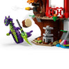 batalla de veh/ ninja junto a la casa del árbol 71857 ninjago