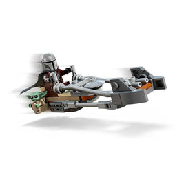 moto speeder del mandaloriano y grogu 75436 star wars